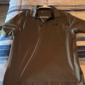 Under Armour Men's Green Polo Shirt